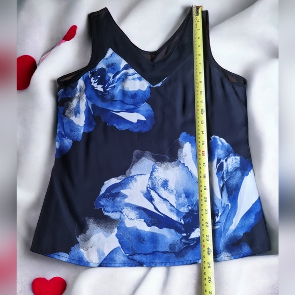 INC International Concepts Sleeveless Floral Top - Picture 5 of 6